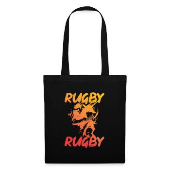 Rugby rugby american football - Tote Bag - black - Front