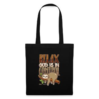 God has everything under control Christianity Bible - Tote Bag - black - Front