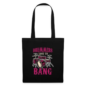 Drummer Drums - Tote Bag - black - Front