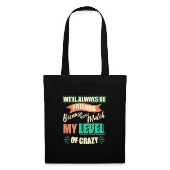 Ami Meilleurs Amis - Sac en tissu - noir - Devant