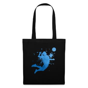 Men's Volleyball Volleyball Player Volley Volleyball - Tote Bag - black - Front