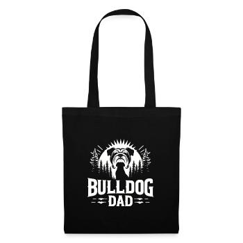 BULLDOG DAD, BULLDOG GUARDIAN: FOREST SENTINEL - Tote Bag - black - Front