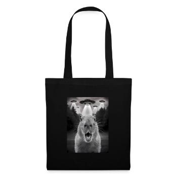 Capybara Selfie OVNI Extraterrestres Drôles D’animaux Photos - Sac en tissu - noir - Devant