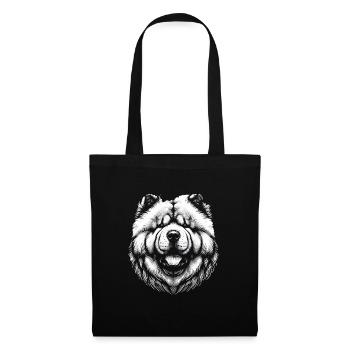 Chow Chow Dog - Tote Bag - black - Front