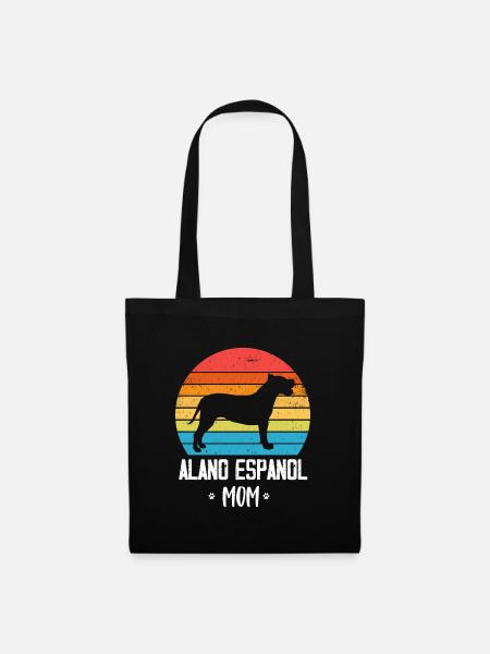 Alano Espanol - Stoffbeutel - Schwarz