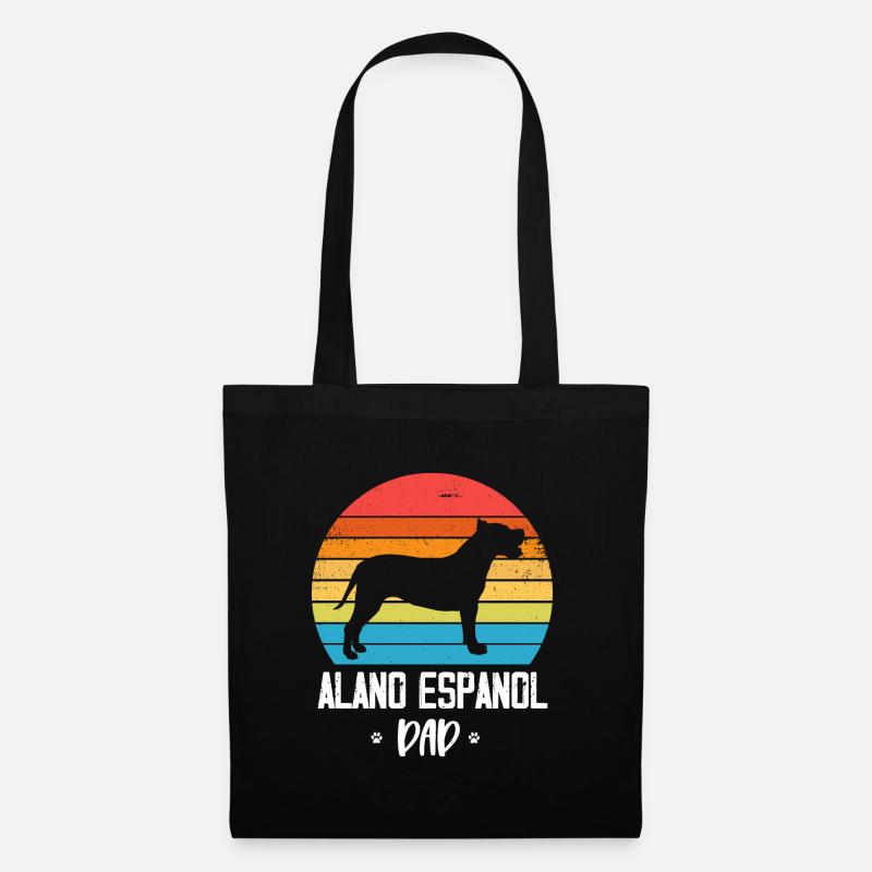 Alano Espanol - Stoffbeutel - Schwarz