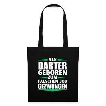 Darter s’est trompé d’emploi - Sac en tissu - noir - Devant