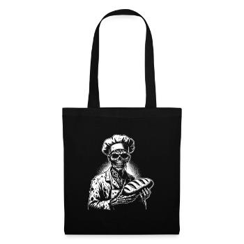 Zombie Baker Creepy Baker - Tote Bag - black - Front