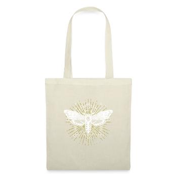 Motte Motte Phase lune Gothique Idée cadeau - Sac en tissu - nature - Devant