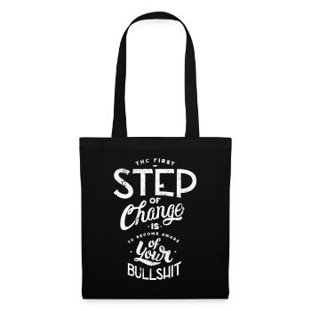 NONSENSE CRAP NONSENSE SHIT SAYINGS MOTIVE - Tote Bag - black - Front