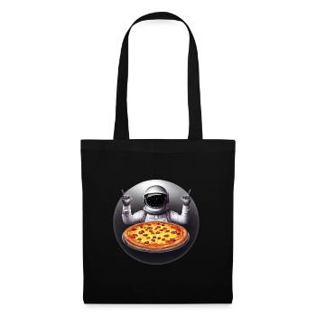 Pizza explorers in space - Tote Bag - black - Front