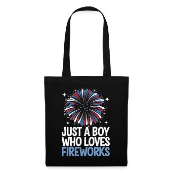 Pyrotechnie Feux d’artifice Pyrotechnie - Sac en tissu - noir - Devant