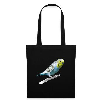 Perruche sucrée - Sac en tissu - noir - Devant