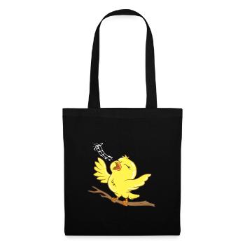 Birds Bird Lover Singing Bird Gift Idea Birthday - Tote Bag - black - Front