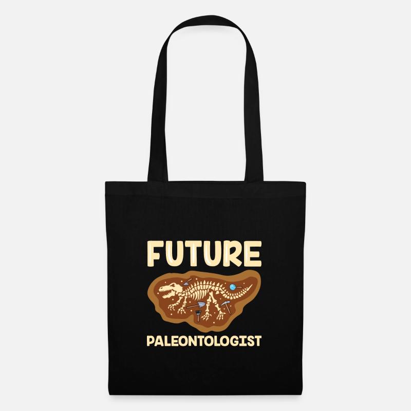 Future Paleontologist Fossil Dinosaurs Skeleton - Tote Bag - black
