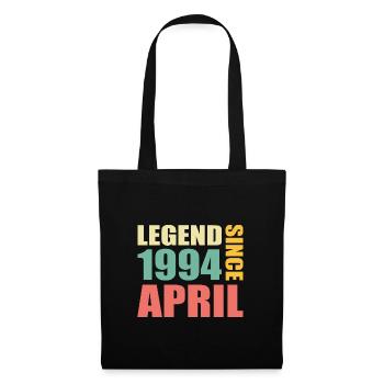 29th birthday April Born in 1994 Gift idea - Tote Bag - black - Front