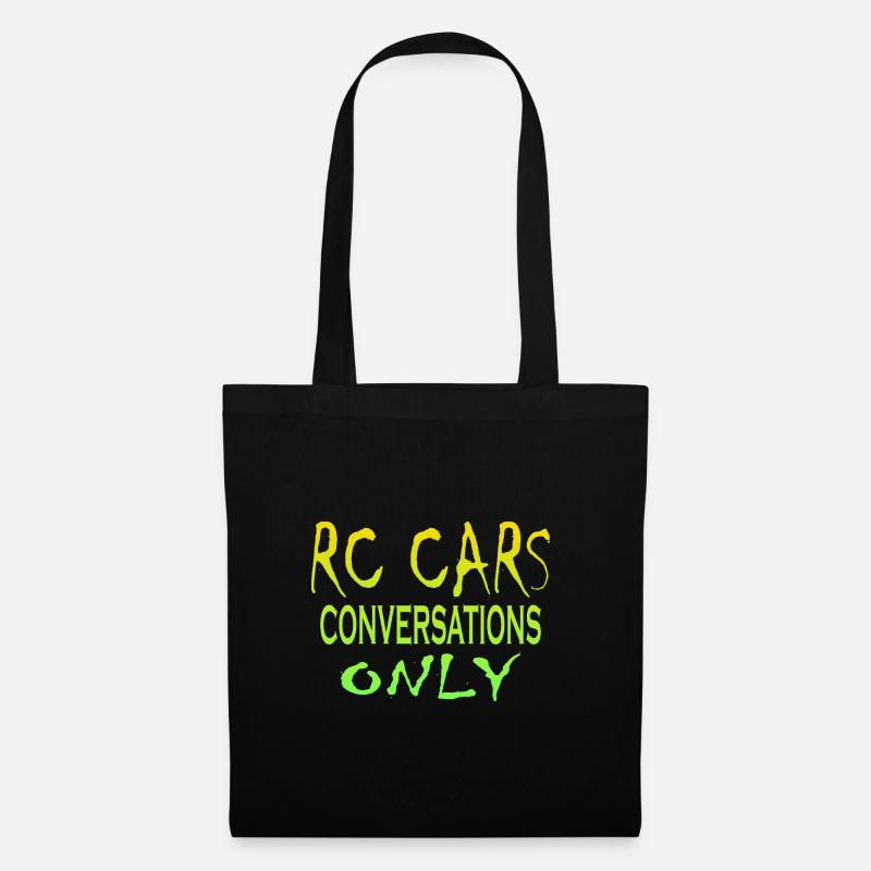 RC Cars Conversations Only - Stoffbeutel - Schwarz
