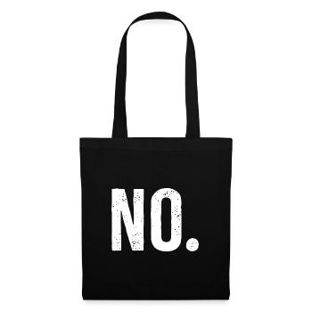 Non - Sac en tissu - noir - Devant