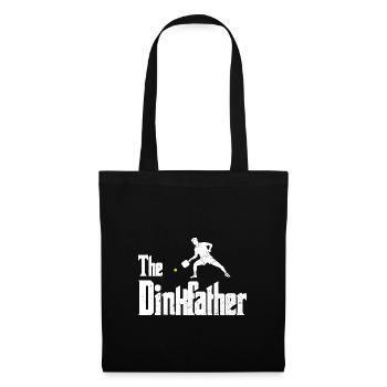 The Dinkfather Funny Pickle Dad Sports Pun - Tote Bag - black - Front