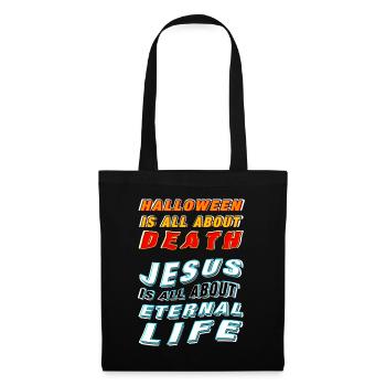 Jesus is about Life - Tote Bag - black - Front