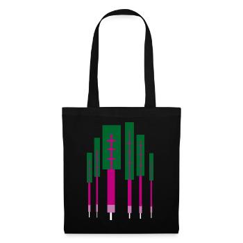 bettes - Sac en tissu - noir - Devant
