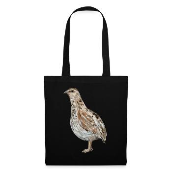 quail - Tote Bag - black - Front