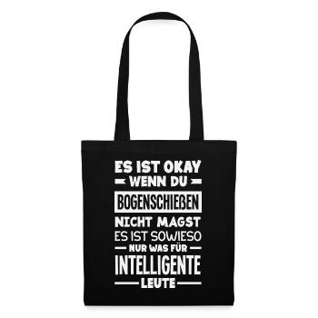I go archery - Tote Bag - black - Front
