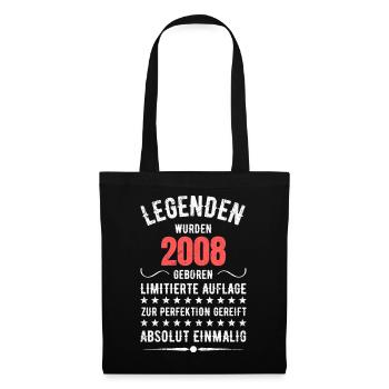 Édition Limitée 2007 18ème Cadeau d’Anniversaire - Sac en tissu - noir - Devant
