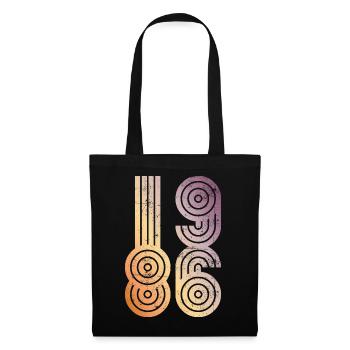 1986 vintage - Tote Bag - black - Front
