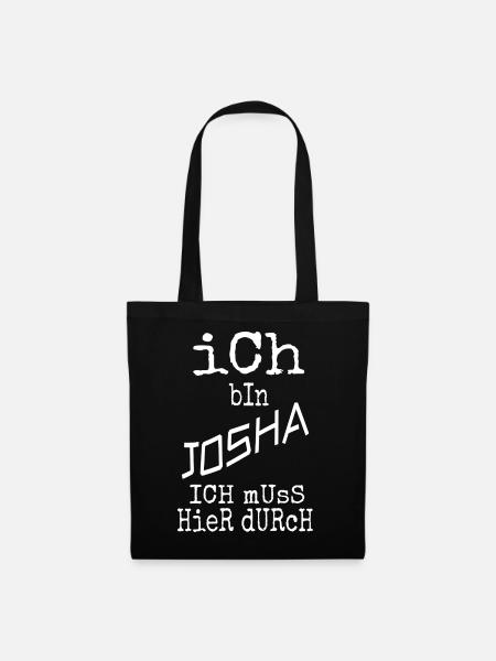 Josha - Stoffbeutel - Schwarz