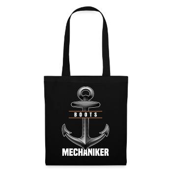 Bootsmechaniker - Stoffbeutel - Schwarz - Vorne