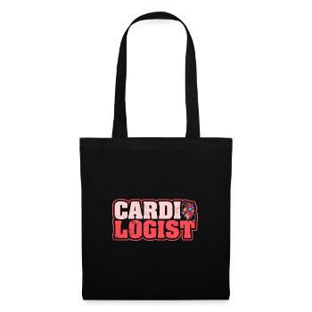 Cardiologist Training Cardiology Profession Heart - Tote Bag - black - Front