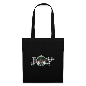 Weihnachten Santa Claus Merry Christmas - Tote Bag - black - Front
