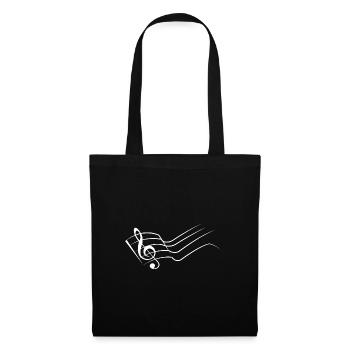 Clef / Music / Music - Tote Bag - black - Front