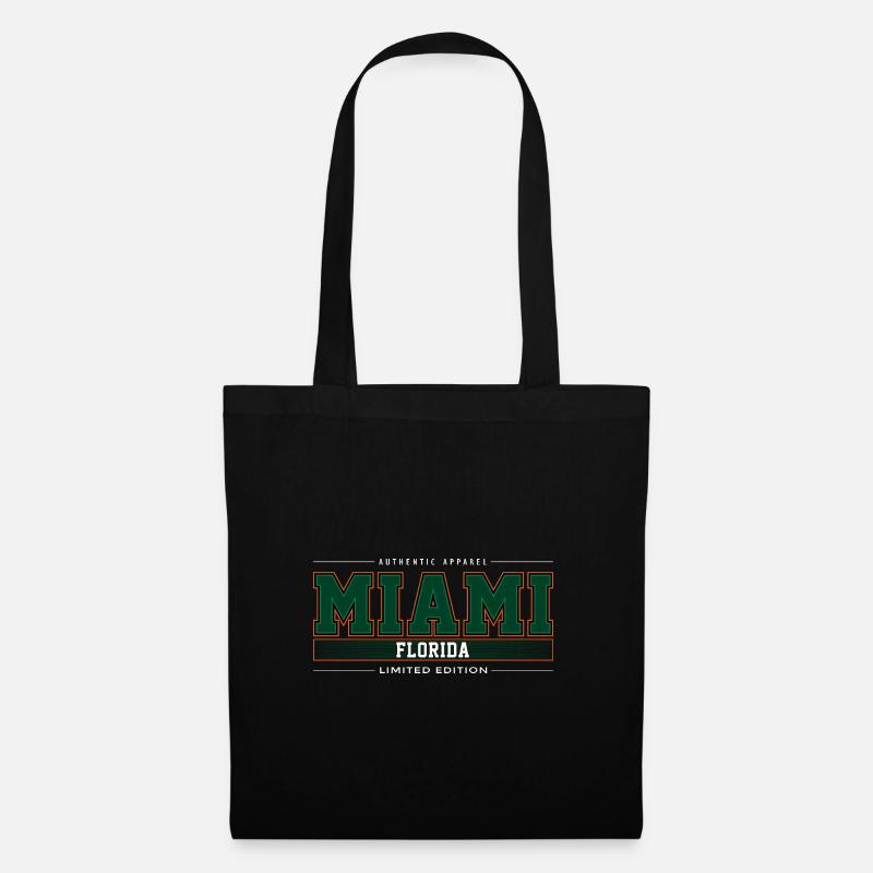Miami - Stoffbeutel - Schwarz