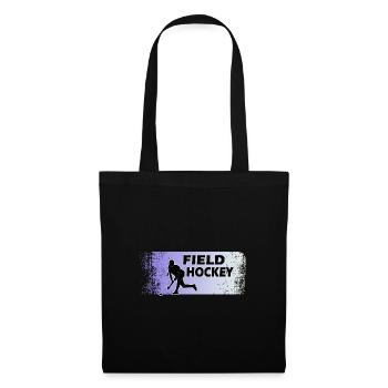 Hockey Hockey Fille Hockey sur gazon Hockey Game - Sac en tissu - noir - Devant