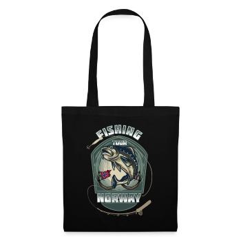 Norway Fishing Tour - Tote Bag - black - Front