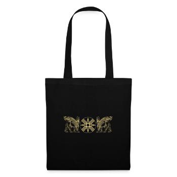Faravahar Sumer Lamassu Persia Iran Babylon - Tote Bag - black - Front