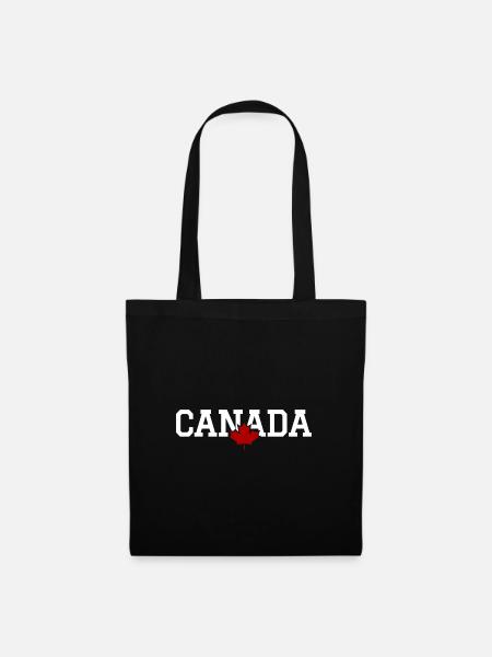 CANADA - Maple Leaf - Tote Bag - black
