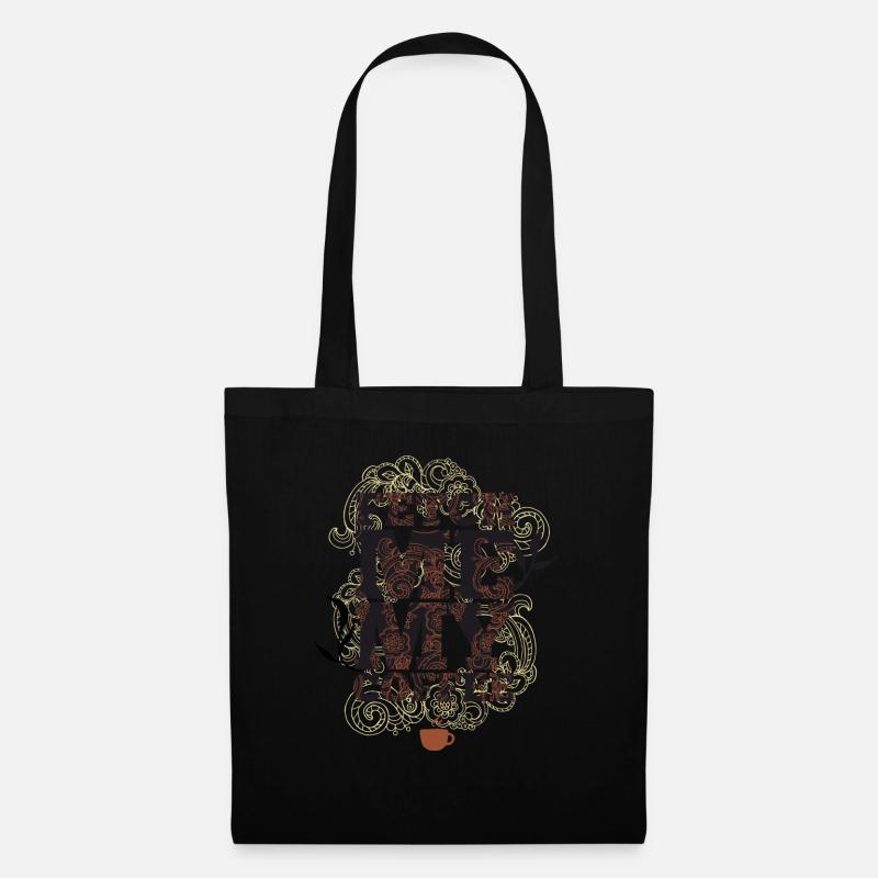 Fetch me my coffee - Bring me coffee - Tote Bag - black