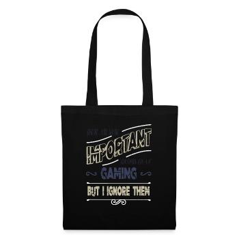 card games gaming don't always play video games - Tote Bag - black - Front