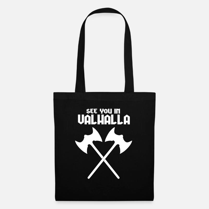 citation viking - Sac en tissu - noir