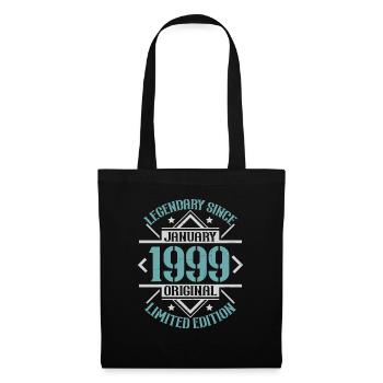 Legendary since January 1999 limited edition - Tote Bag - black - Front
