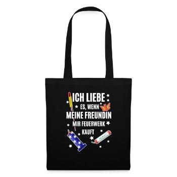 Pyro Freak - Stoffbeutel - Schwarz - Vorne