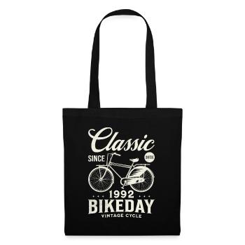 Cyclist 1992 Bike 30 years Anniversary - Tote Bag - black - Front