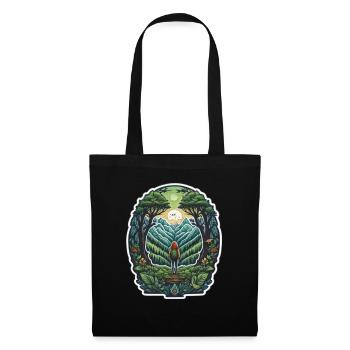 Nature love - Tote Bag - black - Front