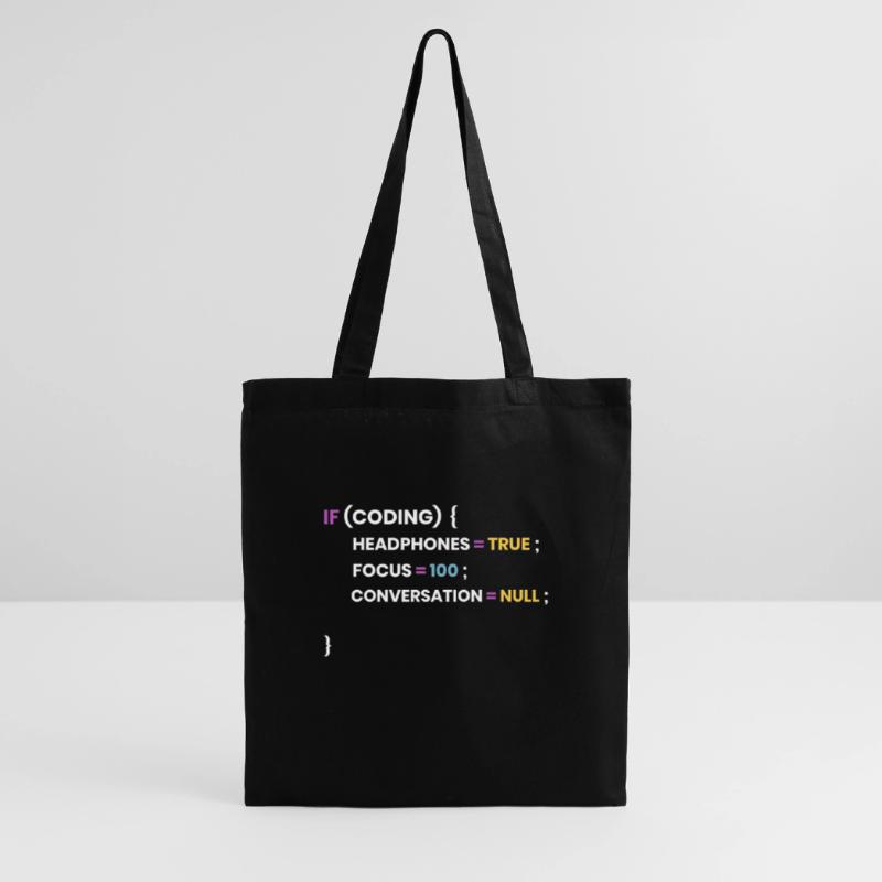 Coding et Developer shirts pour geeks et geeks Sac en tissu