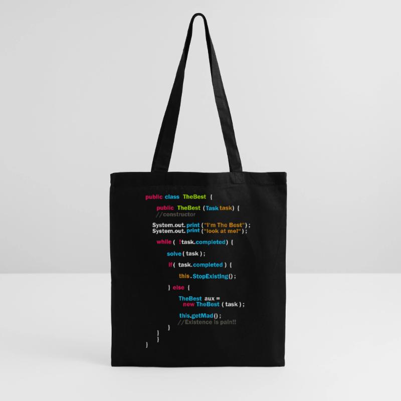 Program Code - The Best | Code Tote Bag