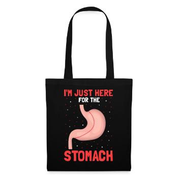 Conception de pontage gastrique et de pontage gastrique - Sac en tissu - noir - Devant