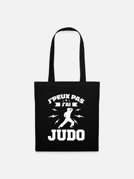 Je Peux Pas j'ai Judo - Sac en tissu - noir